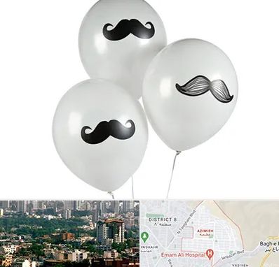 چاپ روی بادکنک در عظیمیه کرج 