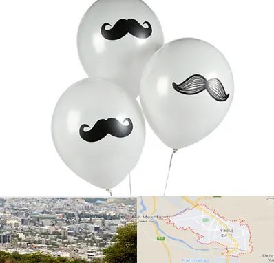 چاپ روی بادکنک در یاسوج