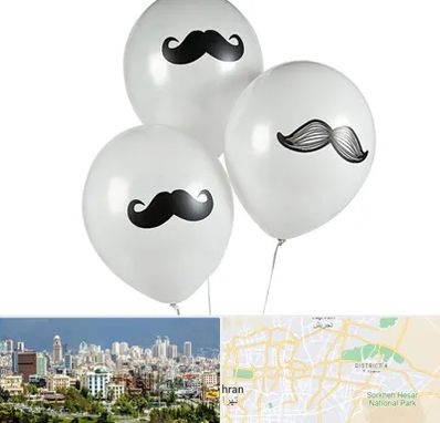چاپ روی بادکنک در شرق تهران 