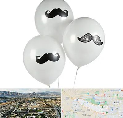 چاپ روی بادکنک در منطقه 21 تهران 