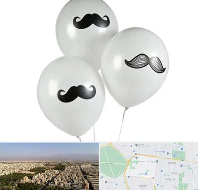 چاپ روی بادکنک در نازی آباد 