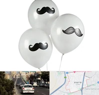 چاپ روی بادکنک در خطیب تبریز