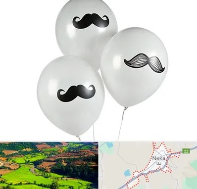 چاپ روی بادکنک در نکا