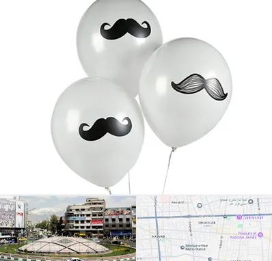 چاپ روی بادکنک در مرکز تهران