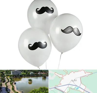 چاپ روی بادکنک در لنگرود