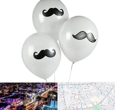 چاپ روی بادکنک در منظریه رشت 