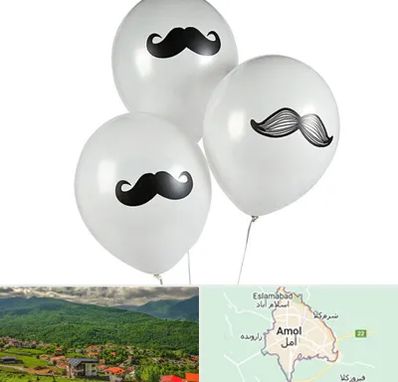 چاپ روی بادکنک در آمل