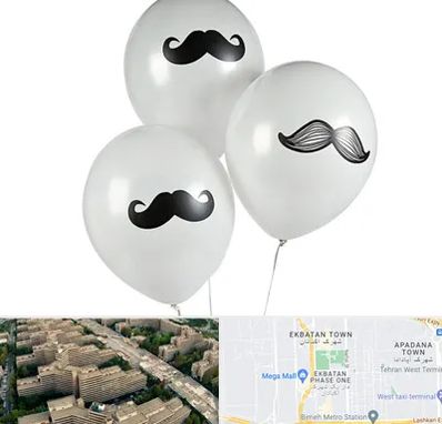 چاپ روی بادکنک در اکباتان 