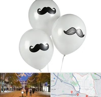 چاپ روی بادکنک در ولیعصر ارومیه