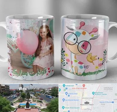 چاپ روی لیوان در بهارستان 