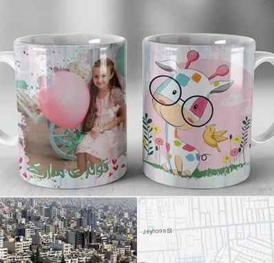 چاپ روی لیوان در جیحون