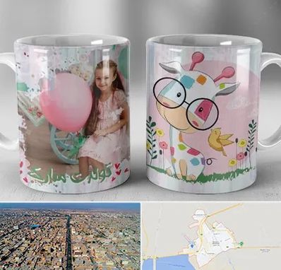 چاپ روی لیوان در بندر ماهشهر