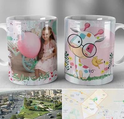 چاپ روی لیوان در کمال شهر کرج 