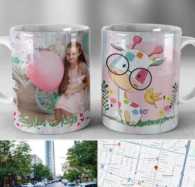 چاپ روی لیوان در امامت مشهد 