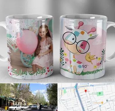 چاپ روی لیوان در کوی فیروز تبریز