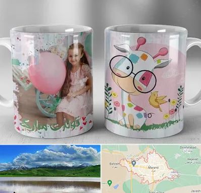 چاپ روی لیوان در مرند