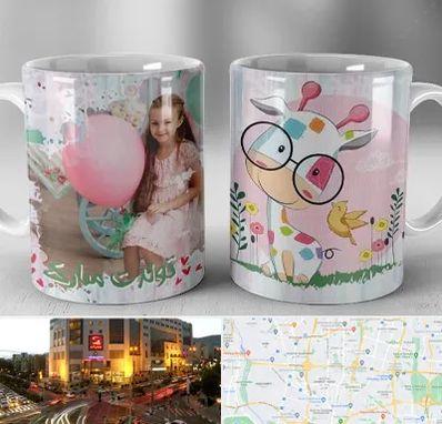 چاپ روی لیوان در جنت آباد تهران 