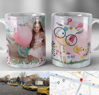 چاپ روی لیوان در شهناز تبریز