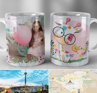 چاپ روی لیوان در تهران