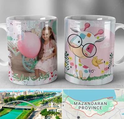 چاپ روی لیوان در مازندران