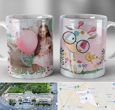 چاپ روی لیوان در نسیم شهر