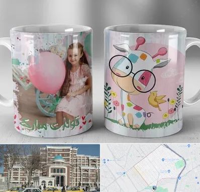 چاپ روی لیوان در طلاب مشهد