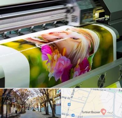 چاپ دیجیتال در تربیت تبریز