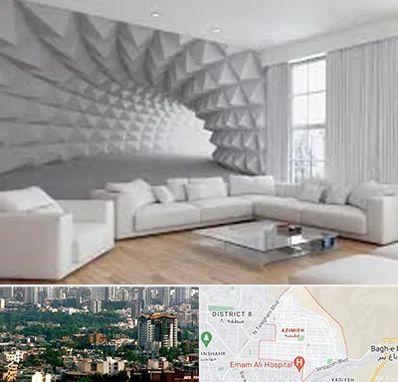 چاپ کاغذ دیواری در عظیمیه کرج 