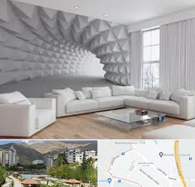 چاپ کاغذ دیواری در شهر زیبا 