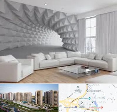 چاپ کاغذ دیواری در المپیک