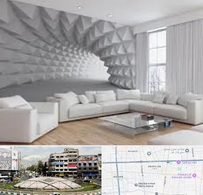 چاپ کاغذ دیواری در مرکز تهران