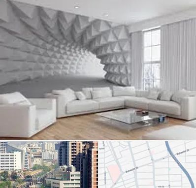 چاپ کاغذ دیواری در خیابان بهشتی