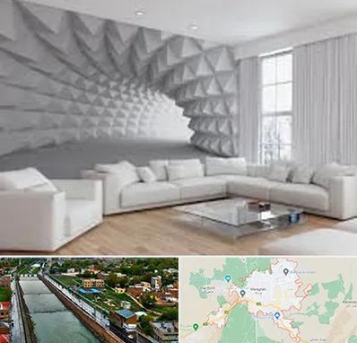 چاپ کاغذ دیواری در مراغه