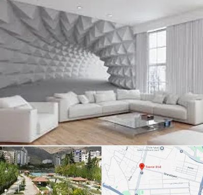 چاپ کاغذ دیواری در بلوار تعاون