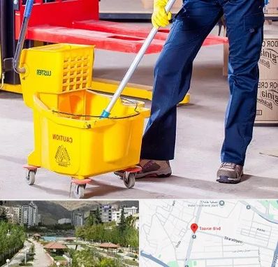 نظافت منزل در بلوار تعاون