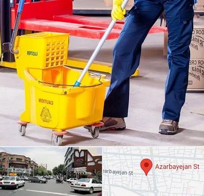 نظافت منزل در خیابان آذربایجان