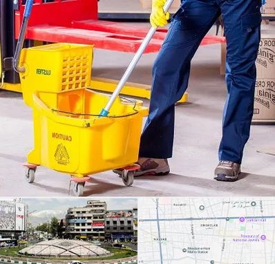 نظافت منزل در مرکز تهران