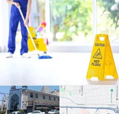 نظافت ساختمان در بلوار ابوذر