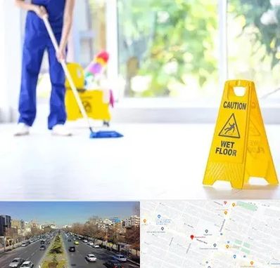 نظافت ساختمان در بلوار معلم مشهد