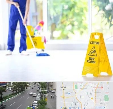 نظافت ساختمان در ستارخان