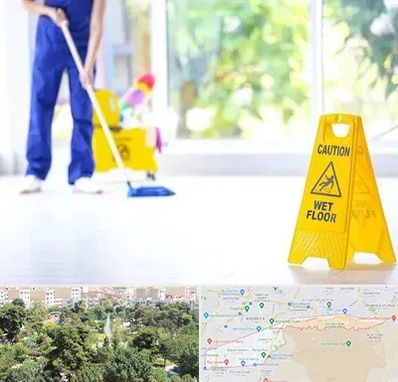 نظافت ساختمان در منطقه 13 تهران