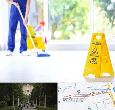 نظافت ساختمان در بلوار معلم رشت