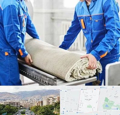 قالی شویی در خانی آباد