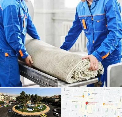 قالی شویی در هفت حوض