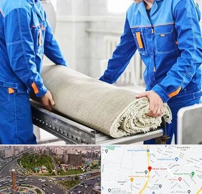 قالی شویی در سبلان