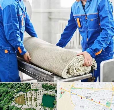 قالی شویی در وکیل آباد مشهد