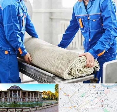 قالی شویی در عفیف آباد شیراز