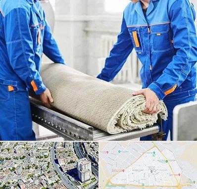 قالی شویی در قاسم آباد مشهد