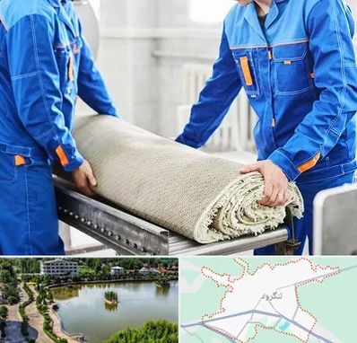 قالی شویی در لنگرود