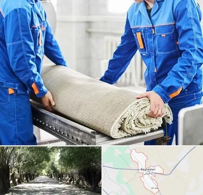 قالی شویی در باغستان